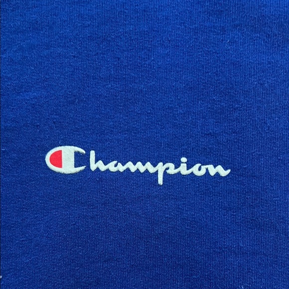 Champion Blue Crewneck Sweater - Large - Picture 2 of 9